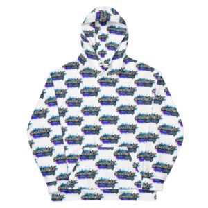 So North West Retro Car All-Over Print Hoodie