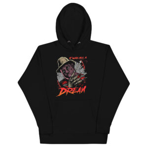 Unisex Streetwear Hoodie – “It Was All a Dream” Graphic Pullover, Hip Hop Legend Hoodie